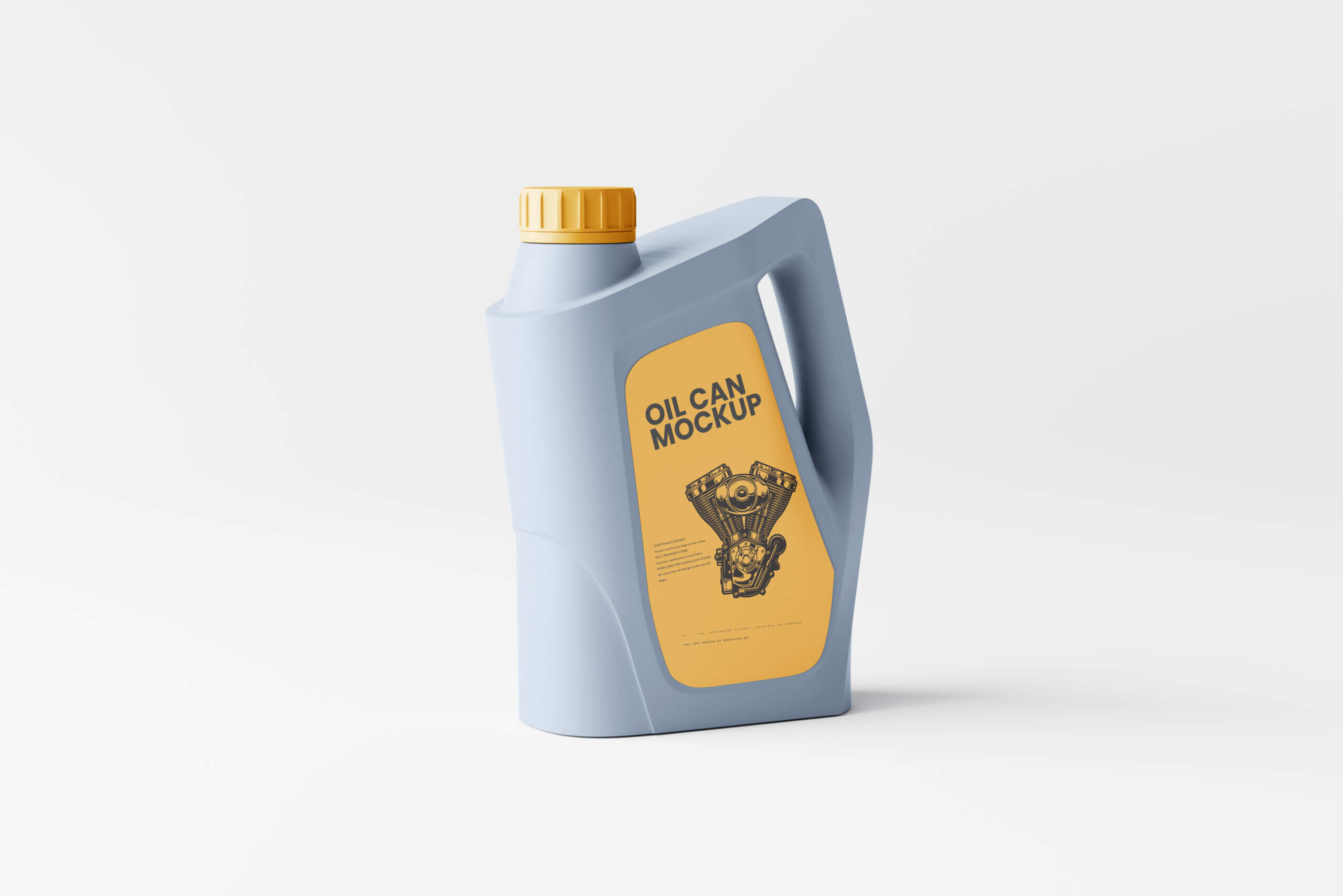 10 Free Engine Oil Can Mockup PSD Files2
