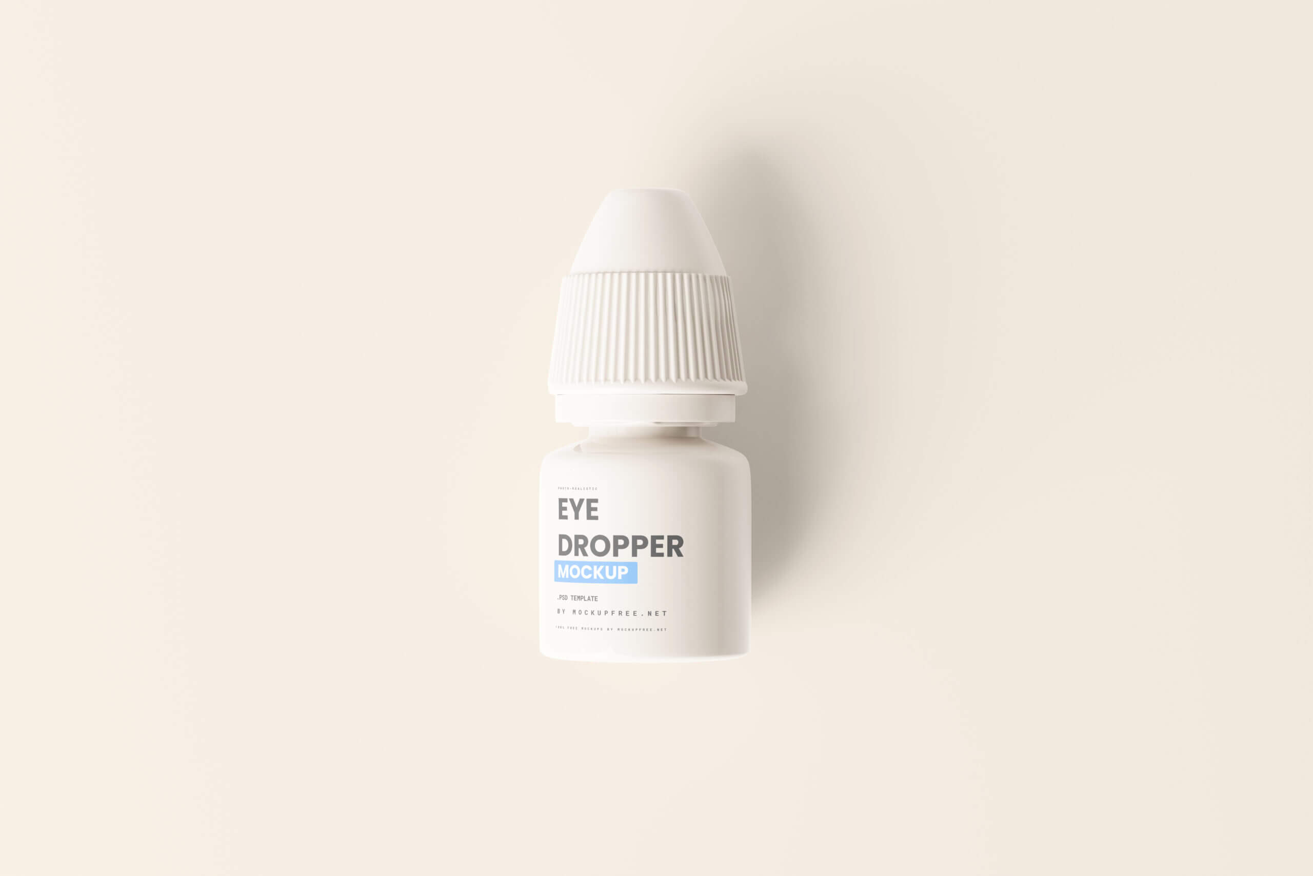 10 Free White Plastic Eye Dropper Bottle Mockup PSD Files 9