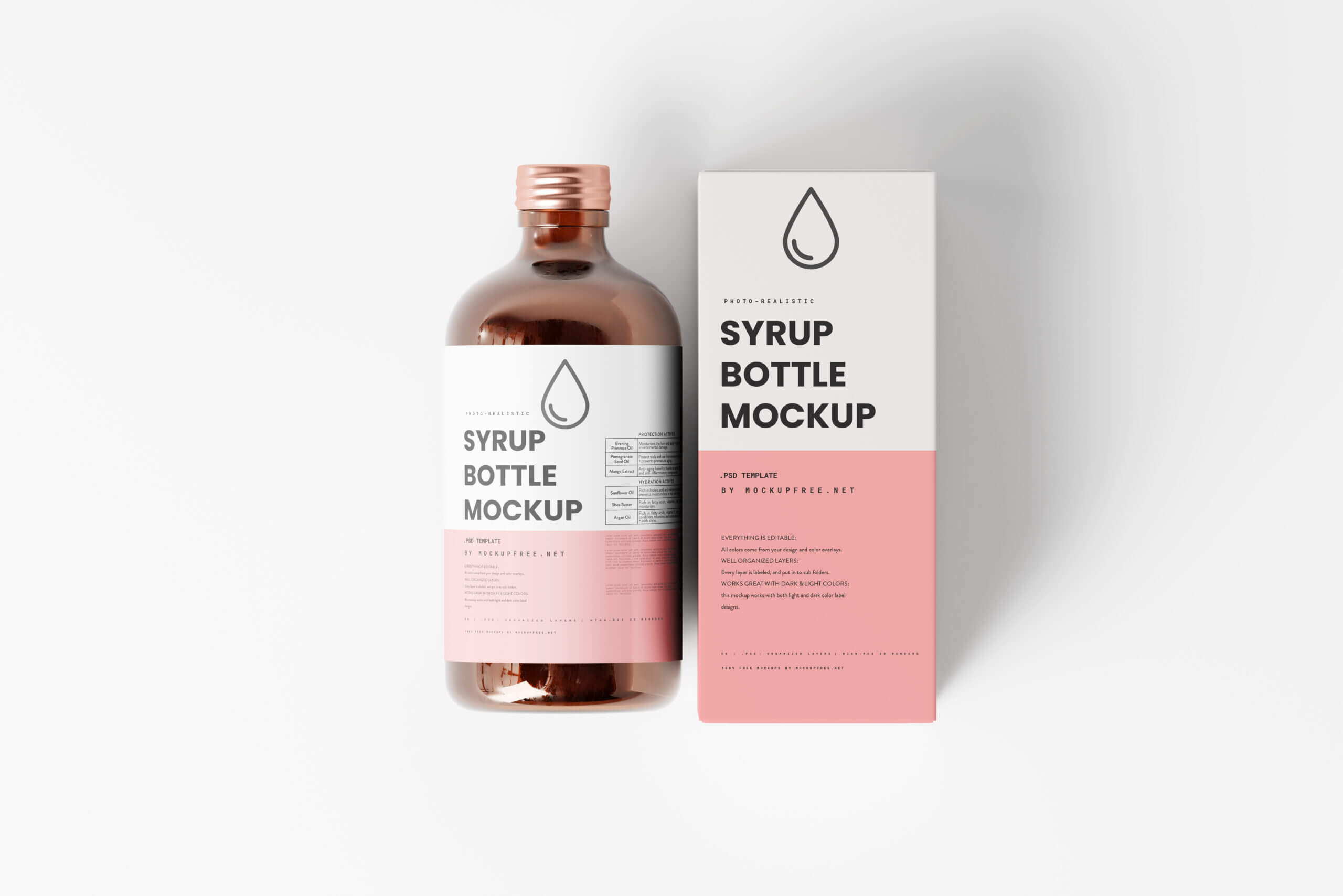 12 Free Syrup Bottle And Packaging Box Mockup PSD Files6