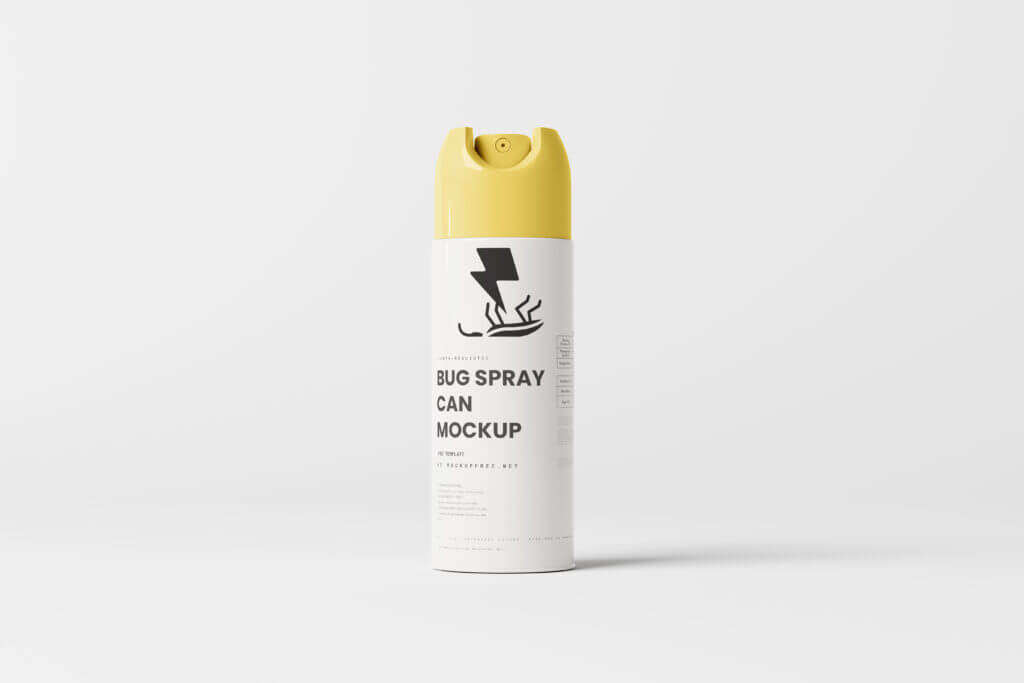 7 Free Bug Spray Bottle Mockup PSD Files2