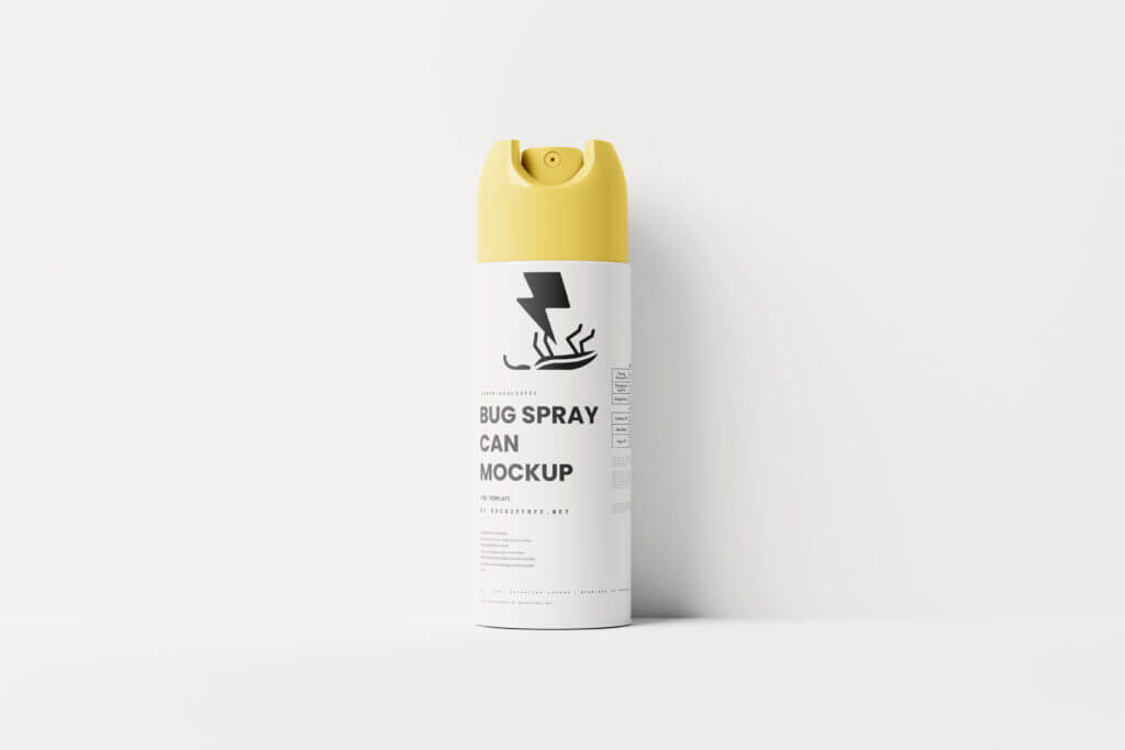 7 Free Bug Spray Bottle Mockup PSD Files6