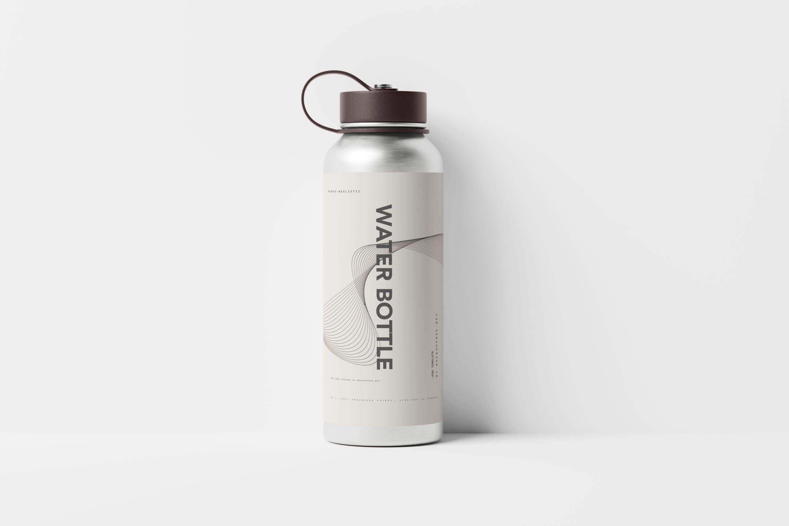 8 Free Aluminum Water Bottle Mockup PSD Files3