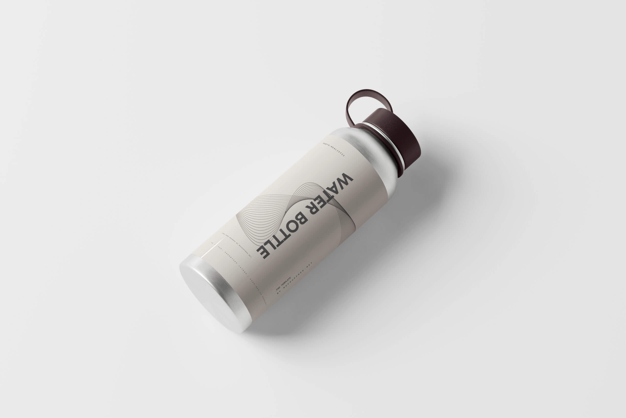 8 Free Aluminum Water Bottle Mockup PSD Files4