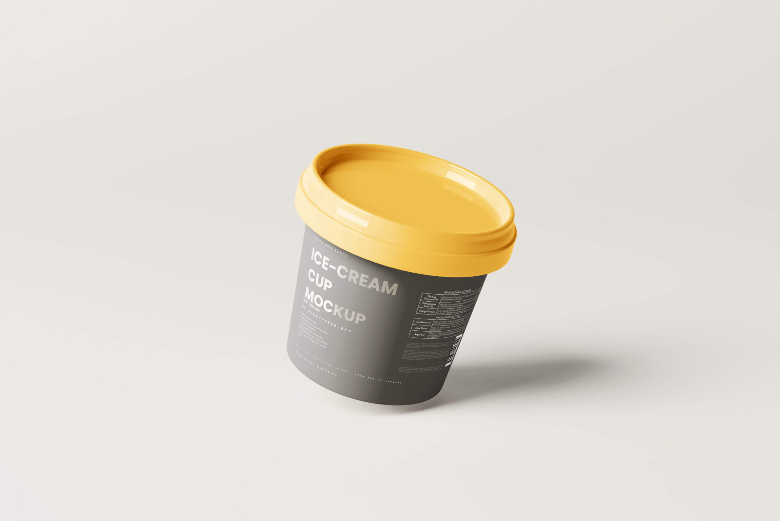 8 Free Glossy Ice Cream Tub Mockup PSD Files1