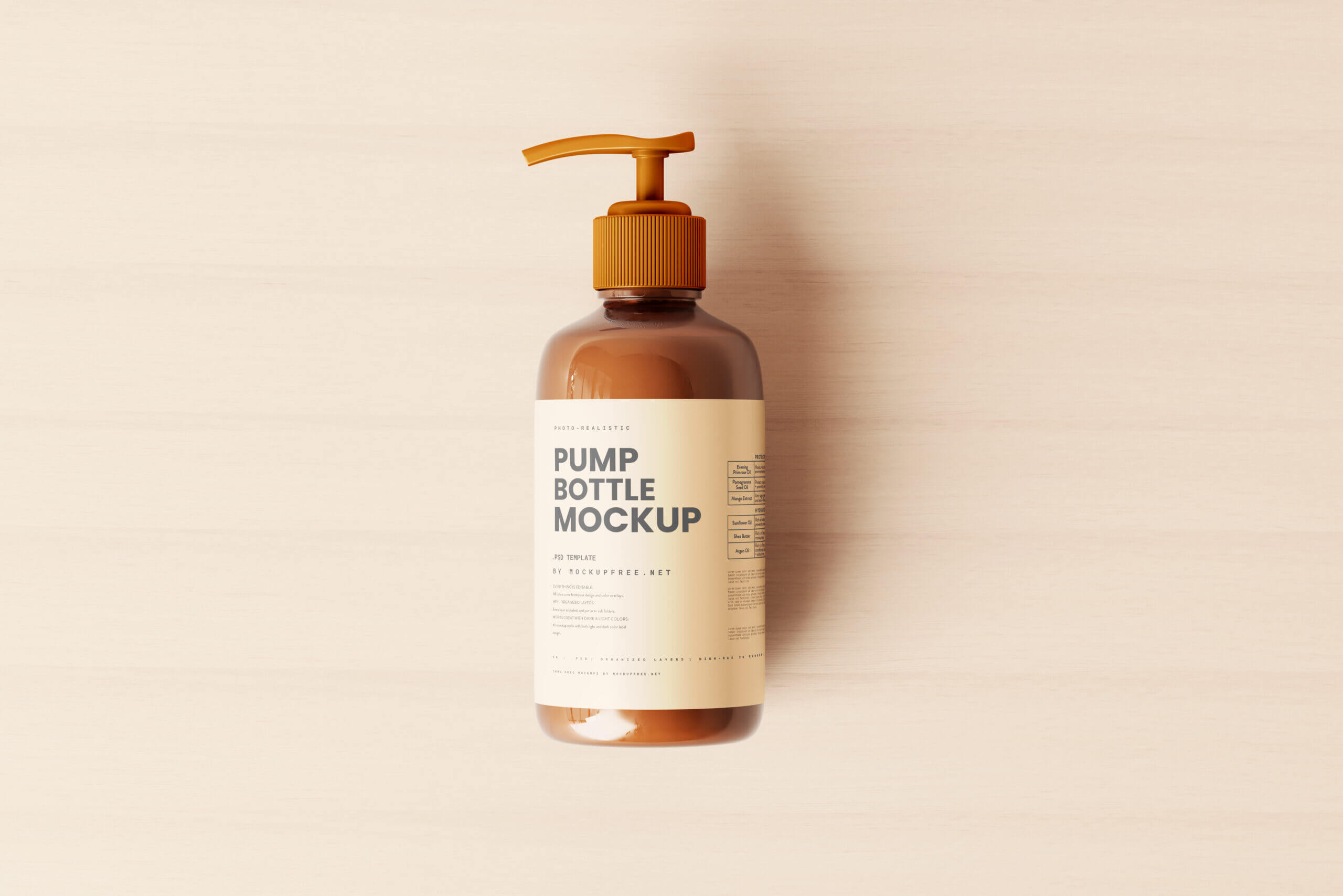 8 Free Pump Dispenser Bottle Mockup PSD Files7