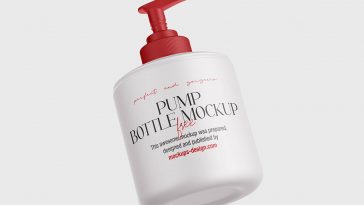 Pump Bottle Mockup 1