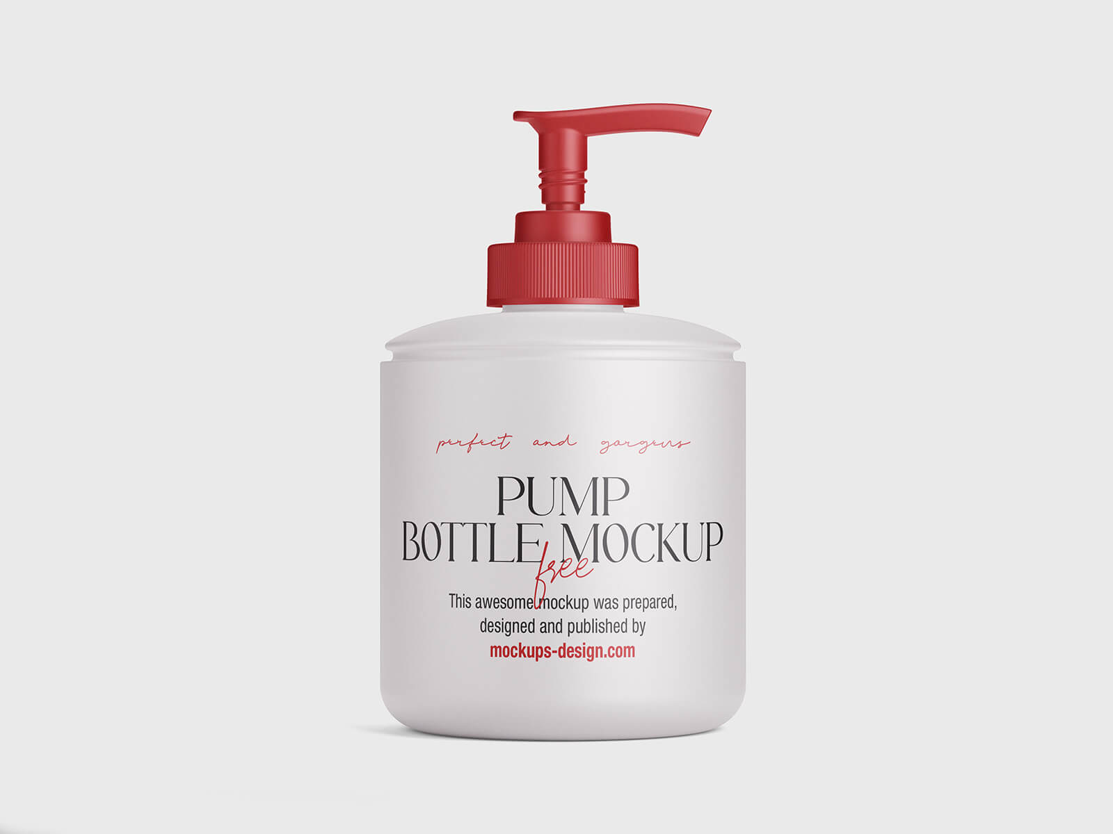 Pump Bottle Mockup 2