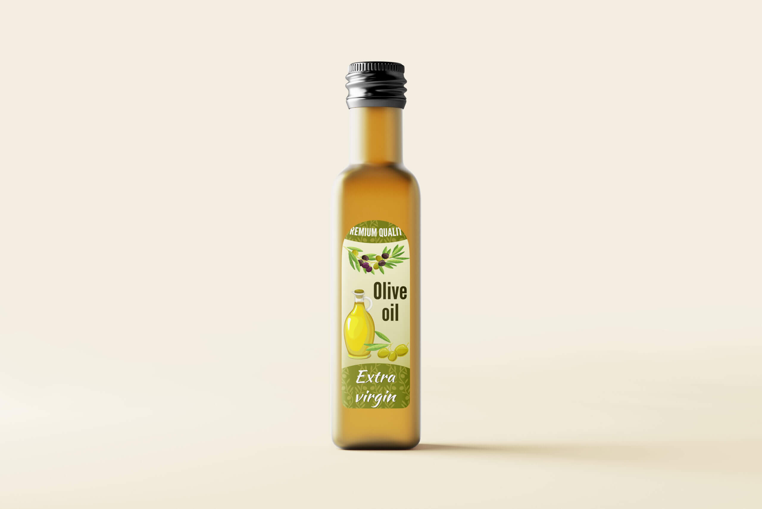 5 Free Amber Glass Square Cooking Oil Bottle Mockup PSD Files2