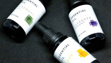 Essential Oil Bottles Mockup