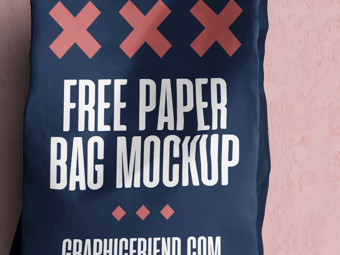 Free Paper Bag Mockup3