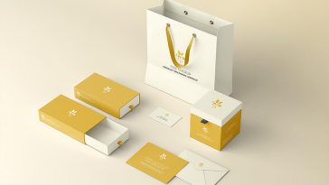 Free Product Branding PSD Mockup 1