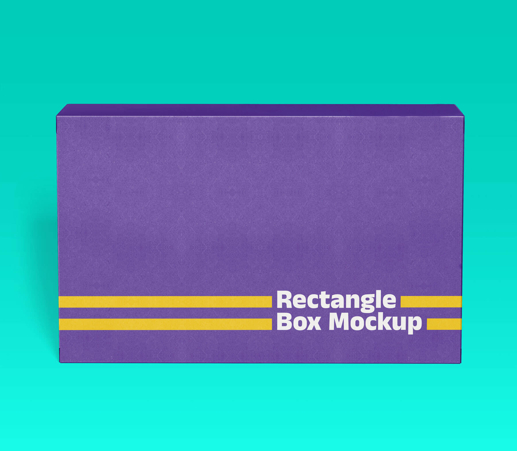 Rectangle Box Free Mockup 01