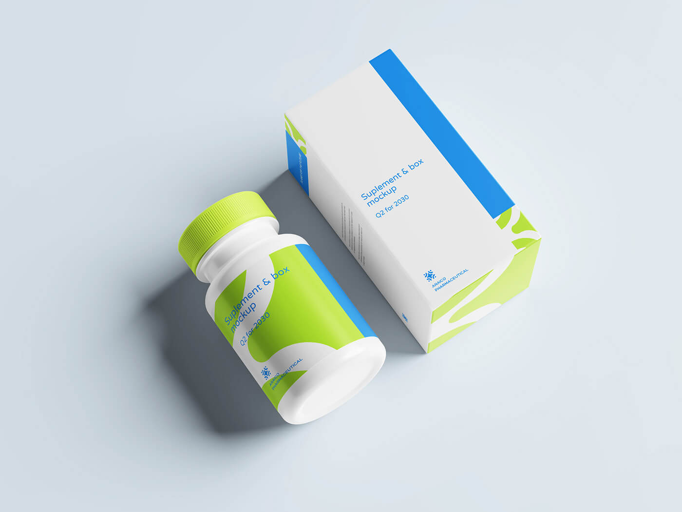 Supplement And Box Mockup3