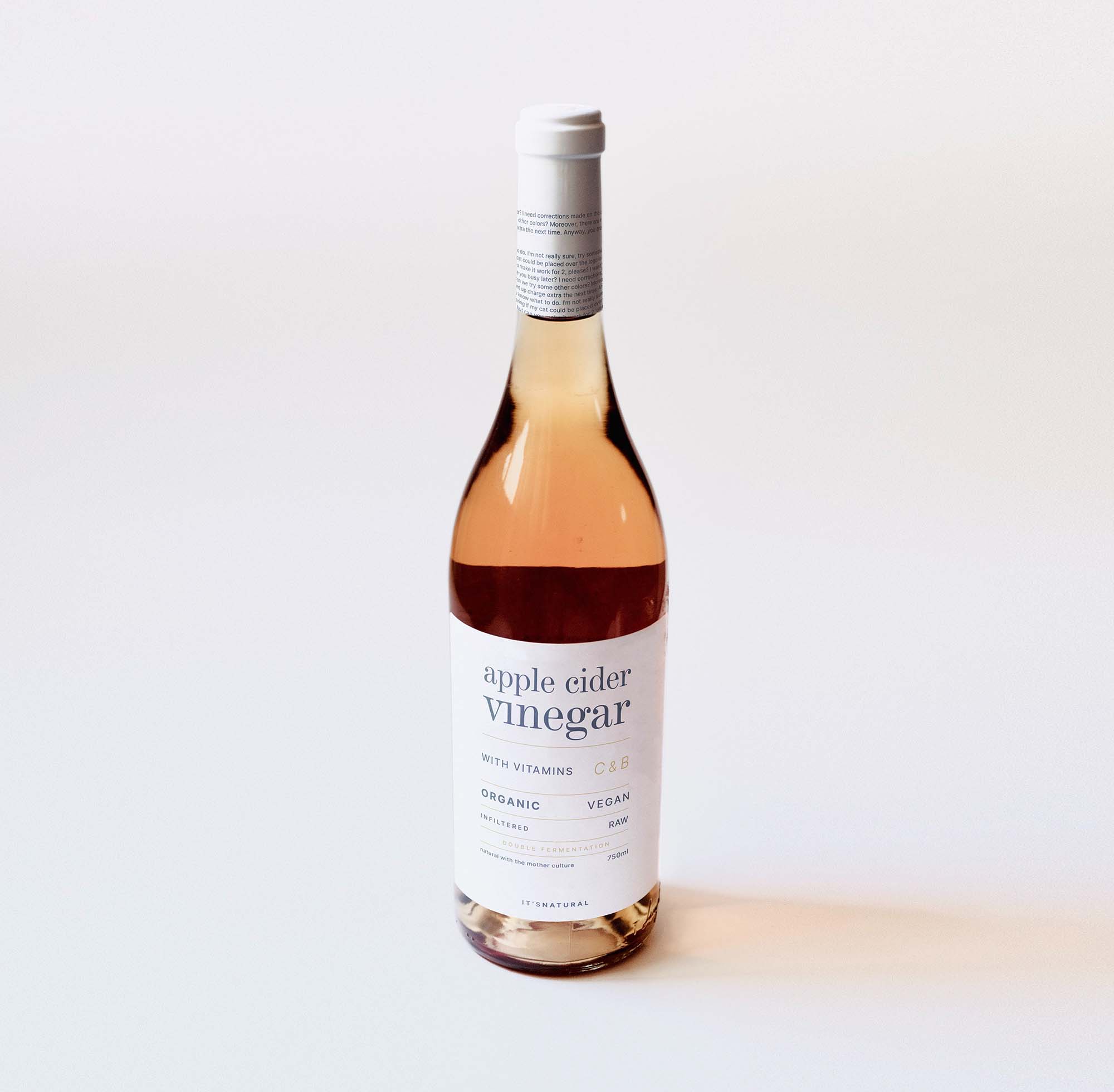 Vinegar Bottle Mockup