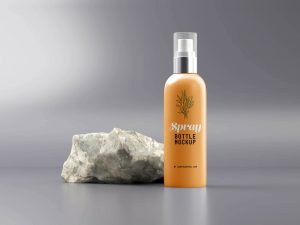 cosmetic spray bottle mockup 2