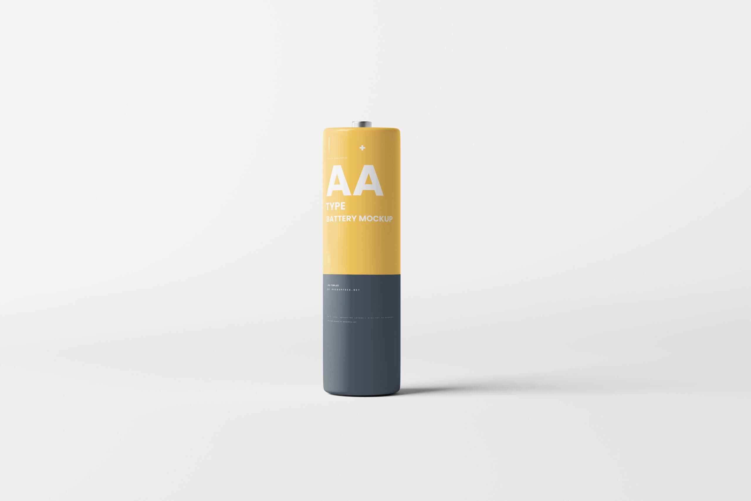 7 Free AA Battery Mockup PSD Files1