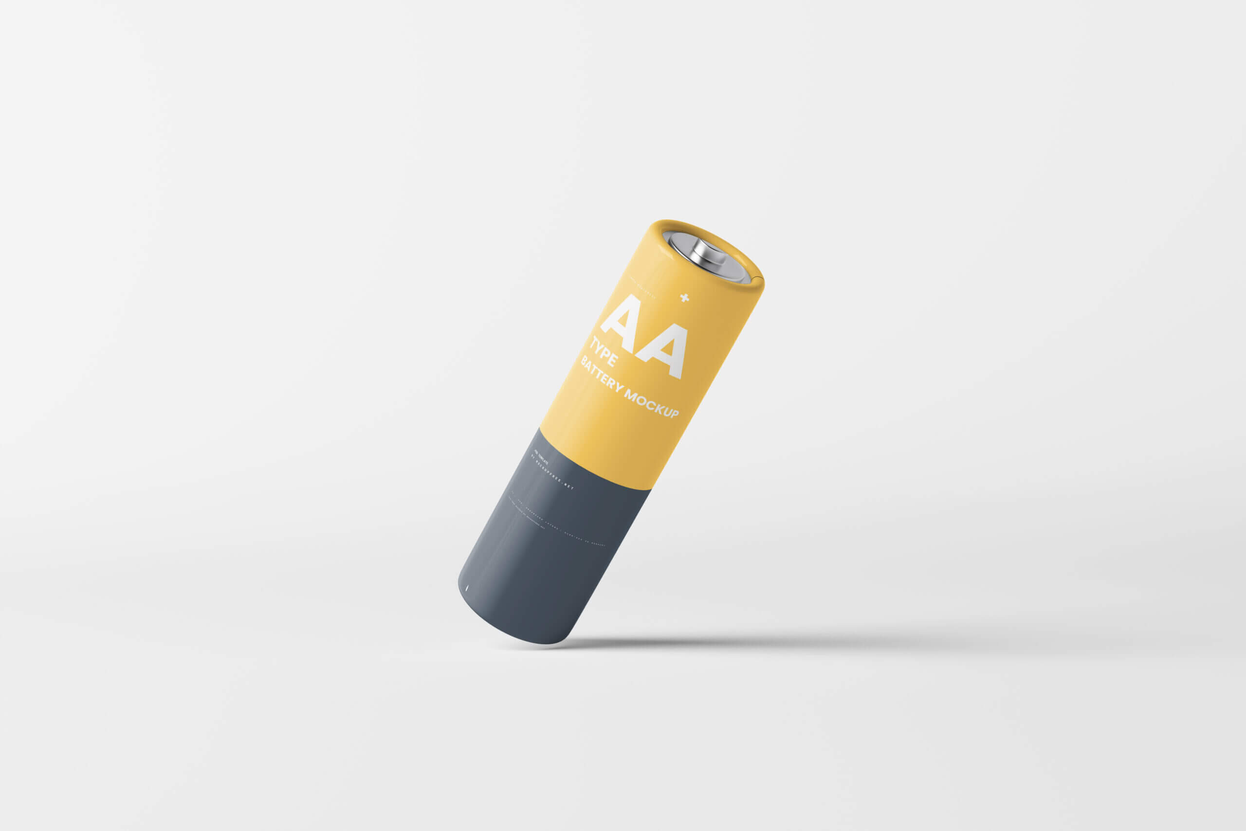 7 Free AA Battery Mockup PSD Files3