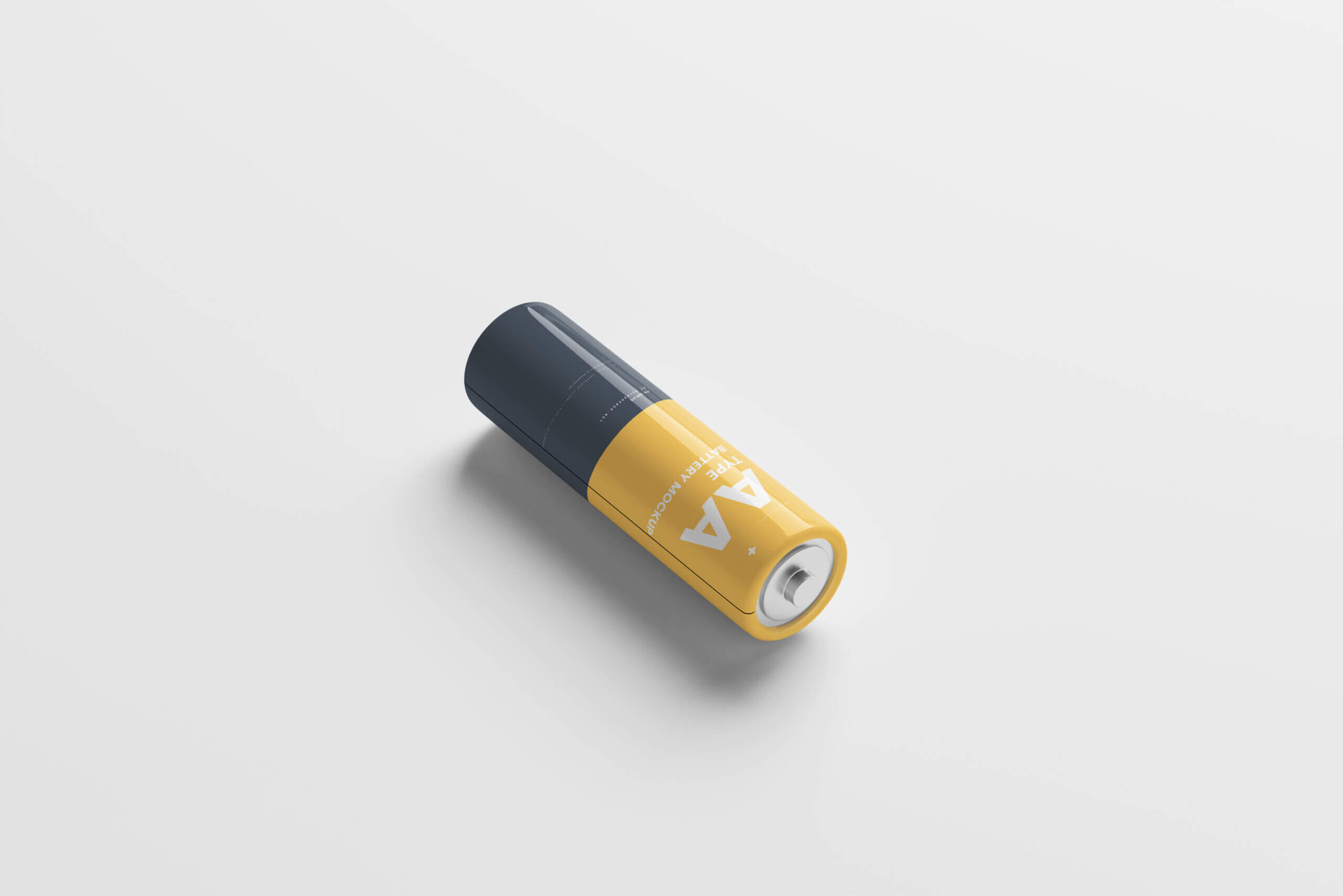 7 Free AA Battery Mockup PSD Files4