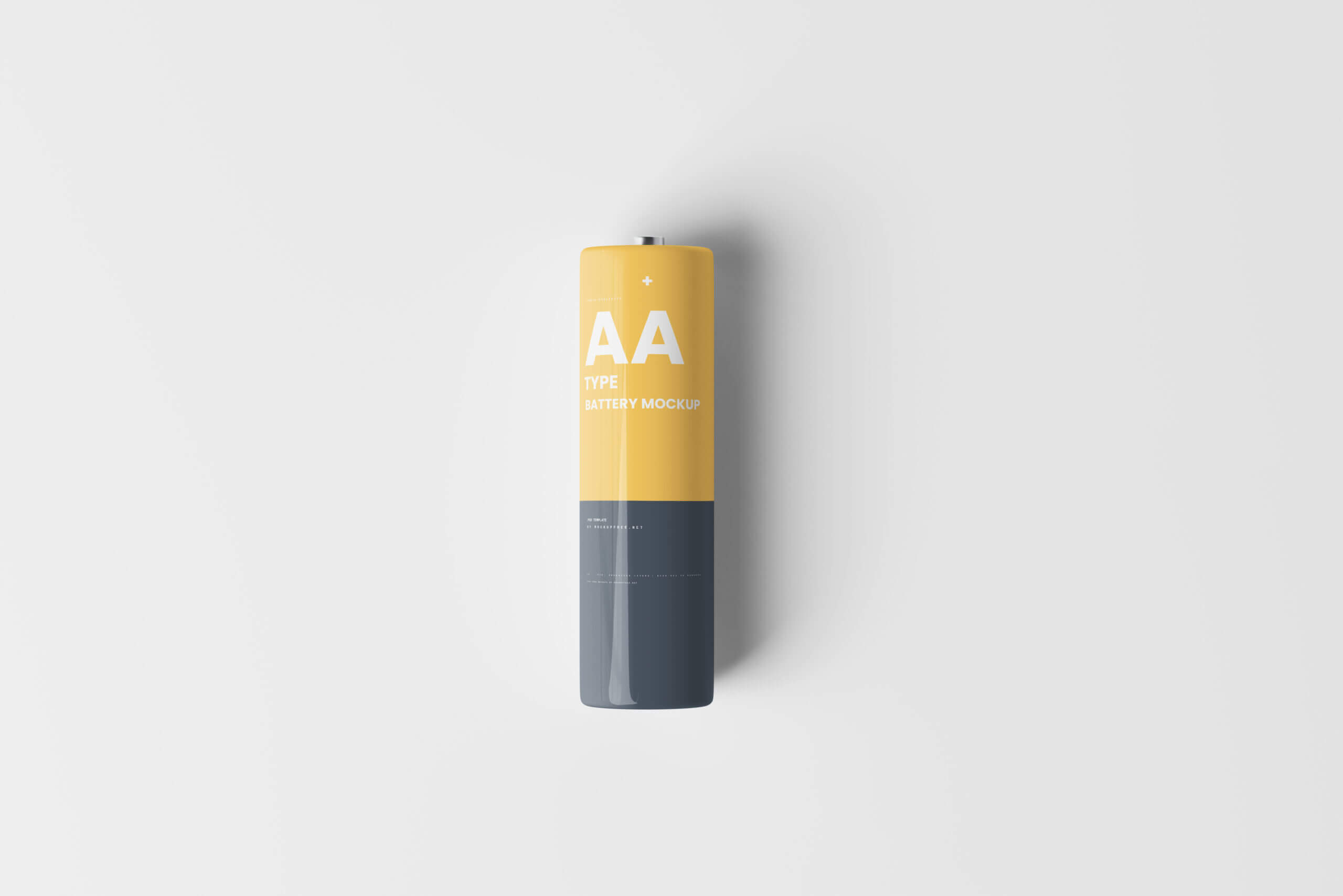 7 Free AA Battery Mockup PSD Files5