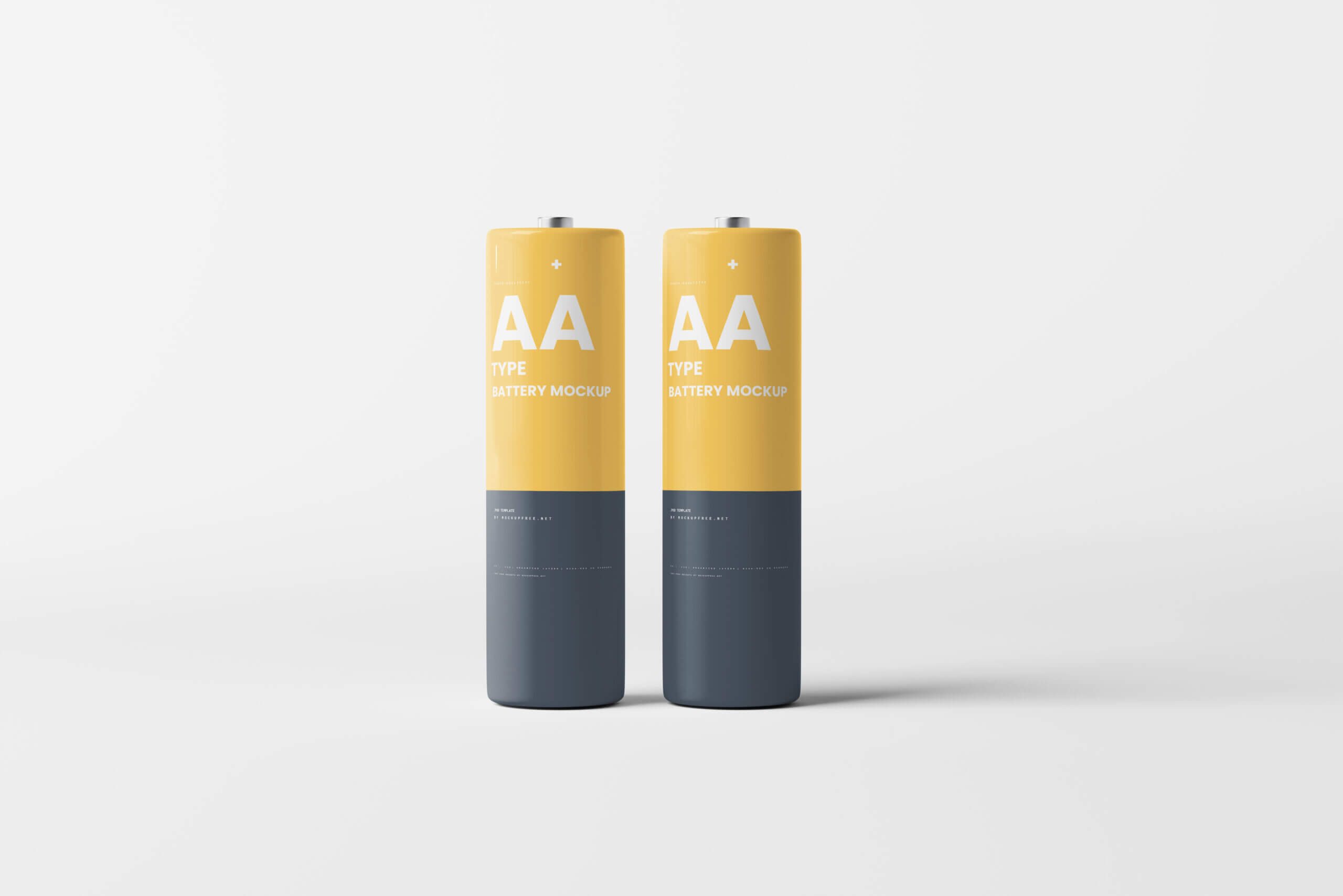 7 Free AA Battery Mockup PSD Files7