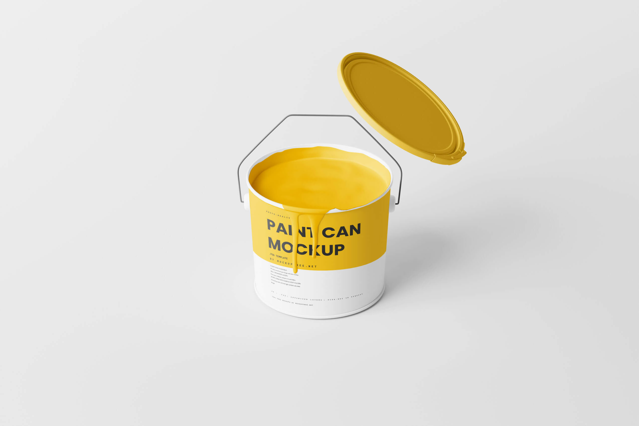 7 Free Dripping Paint Bucket Mockup PSD Files5