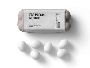 Free Egg Carton Mockup PSD1