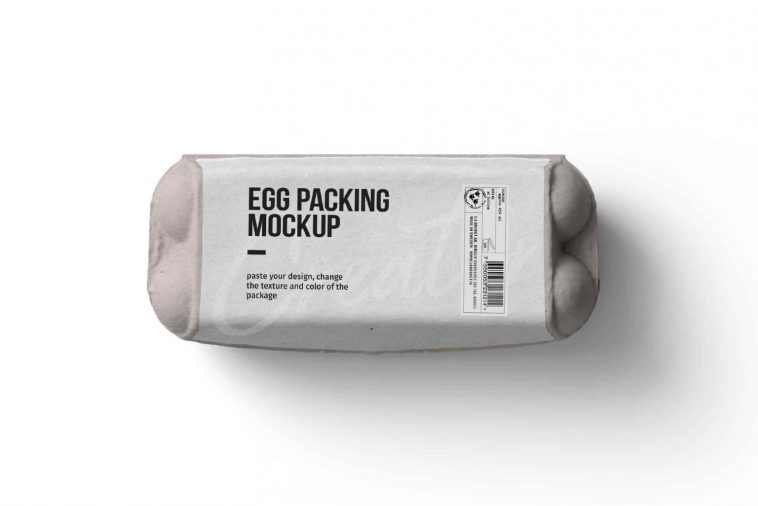 Free Egg Carton Box Mockup Free Package Mockups
