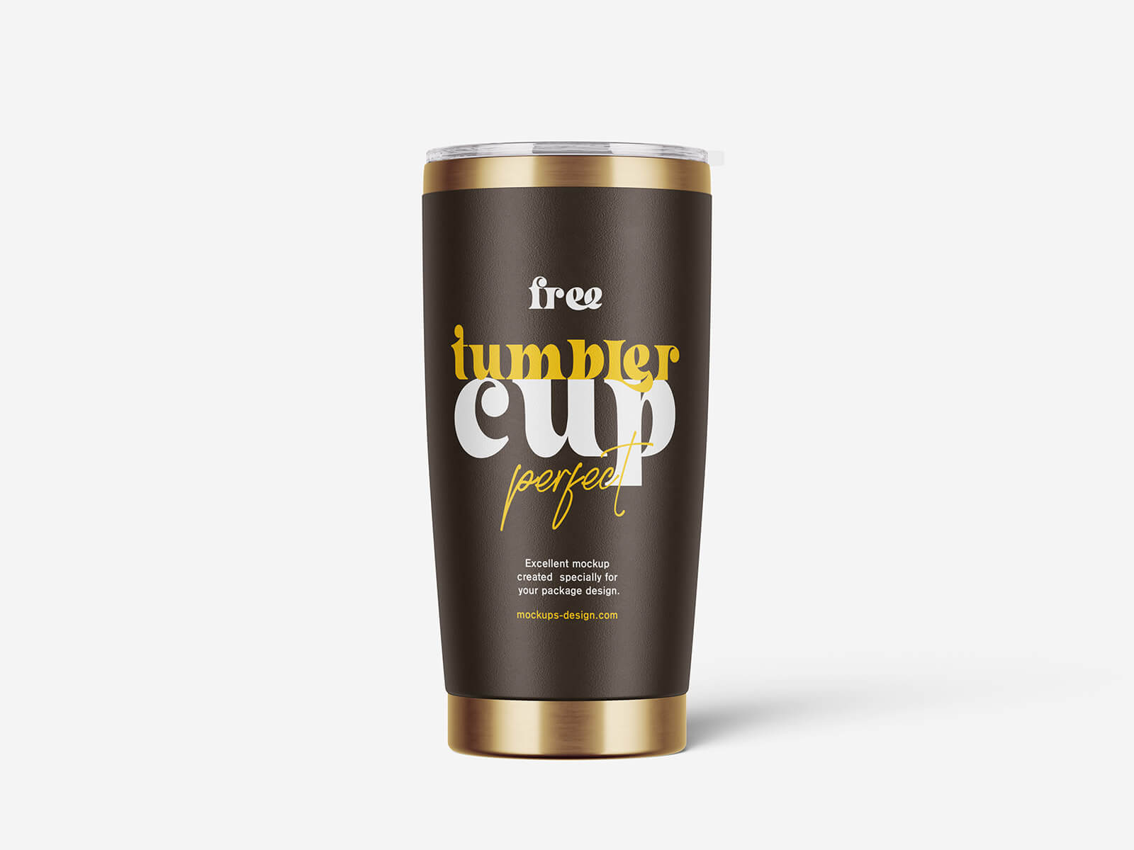 4 Free Cold Drink Flask Tumbler Mockup PSD Files