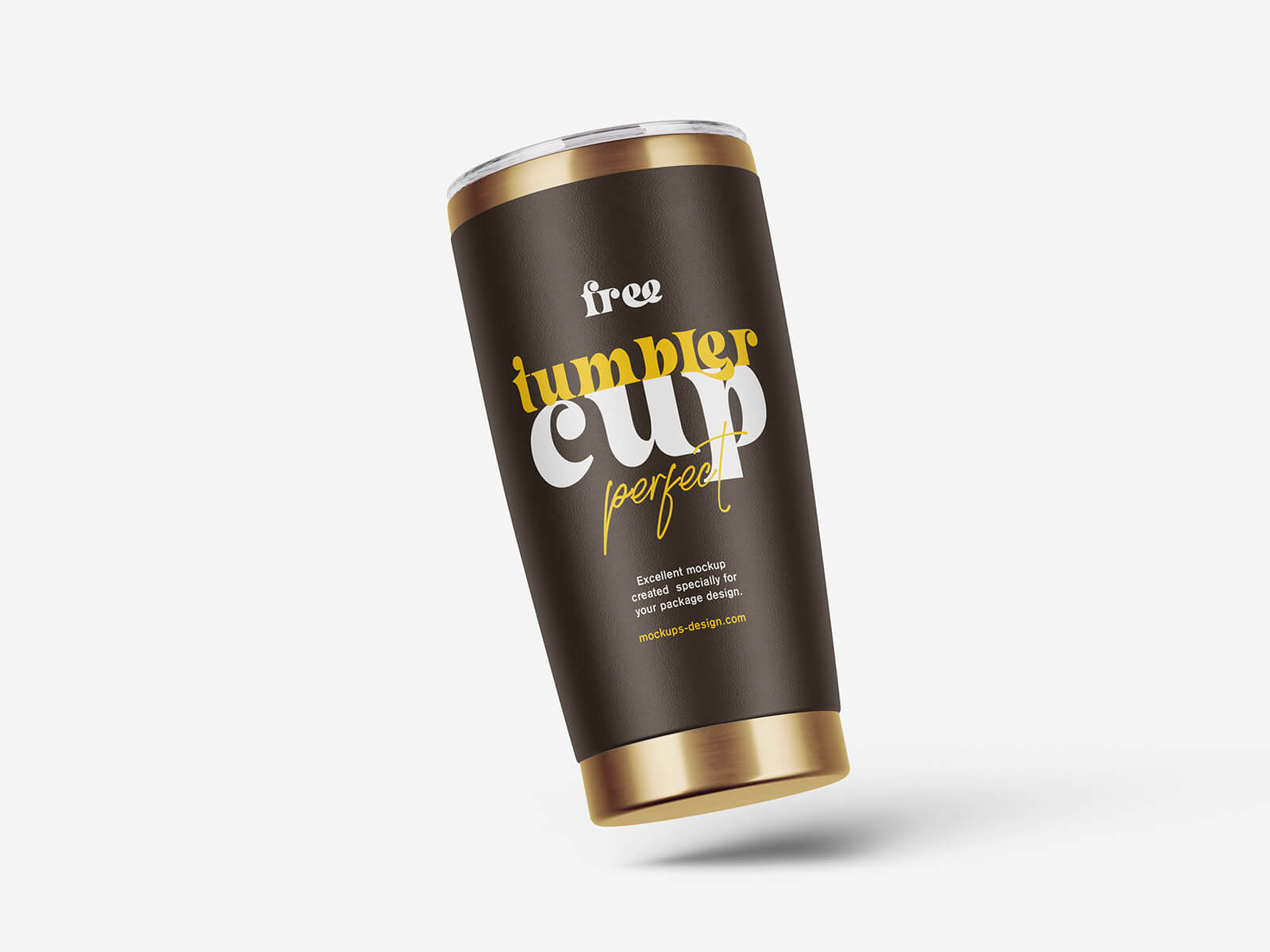 4 Free Cold Drink Flask Tumbler Mockup PSD Files