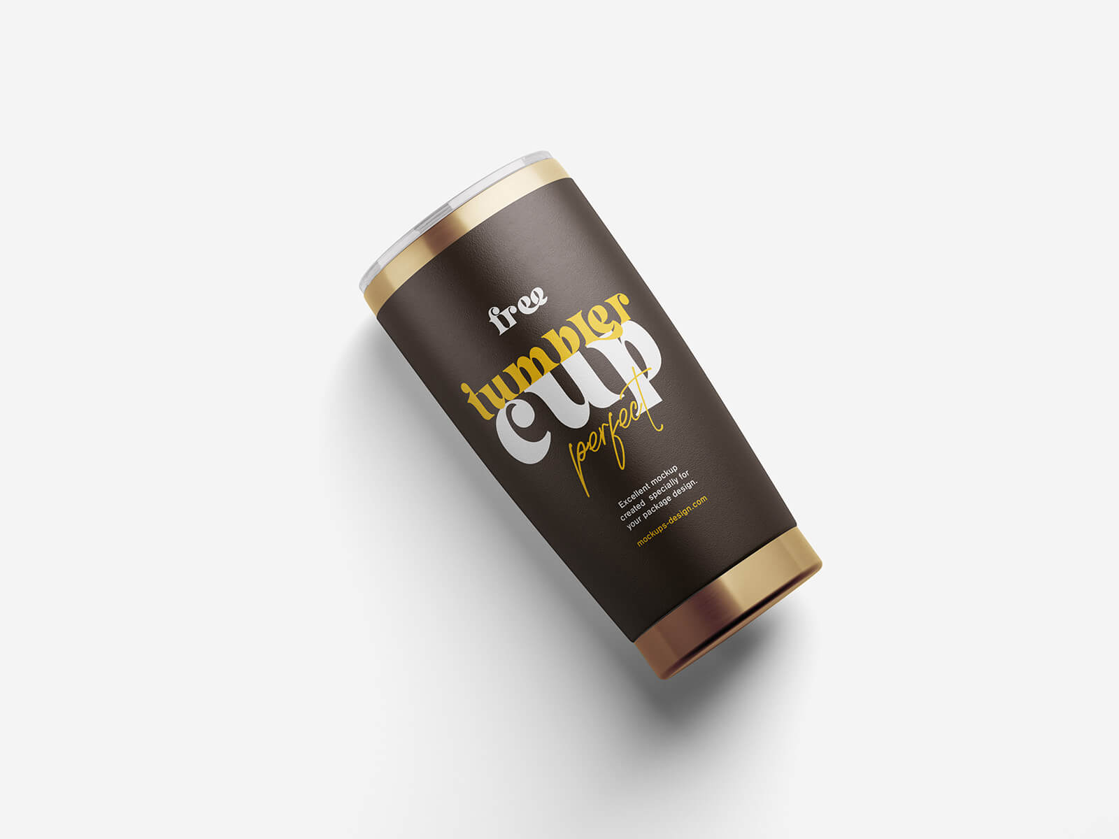 4 Free Cold Drink Flask Tumbler Mockup PSD Files