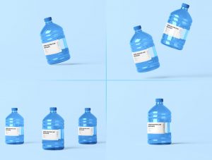 Water Can Mockups