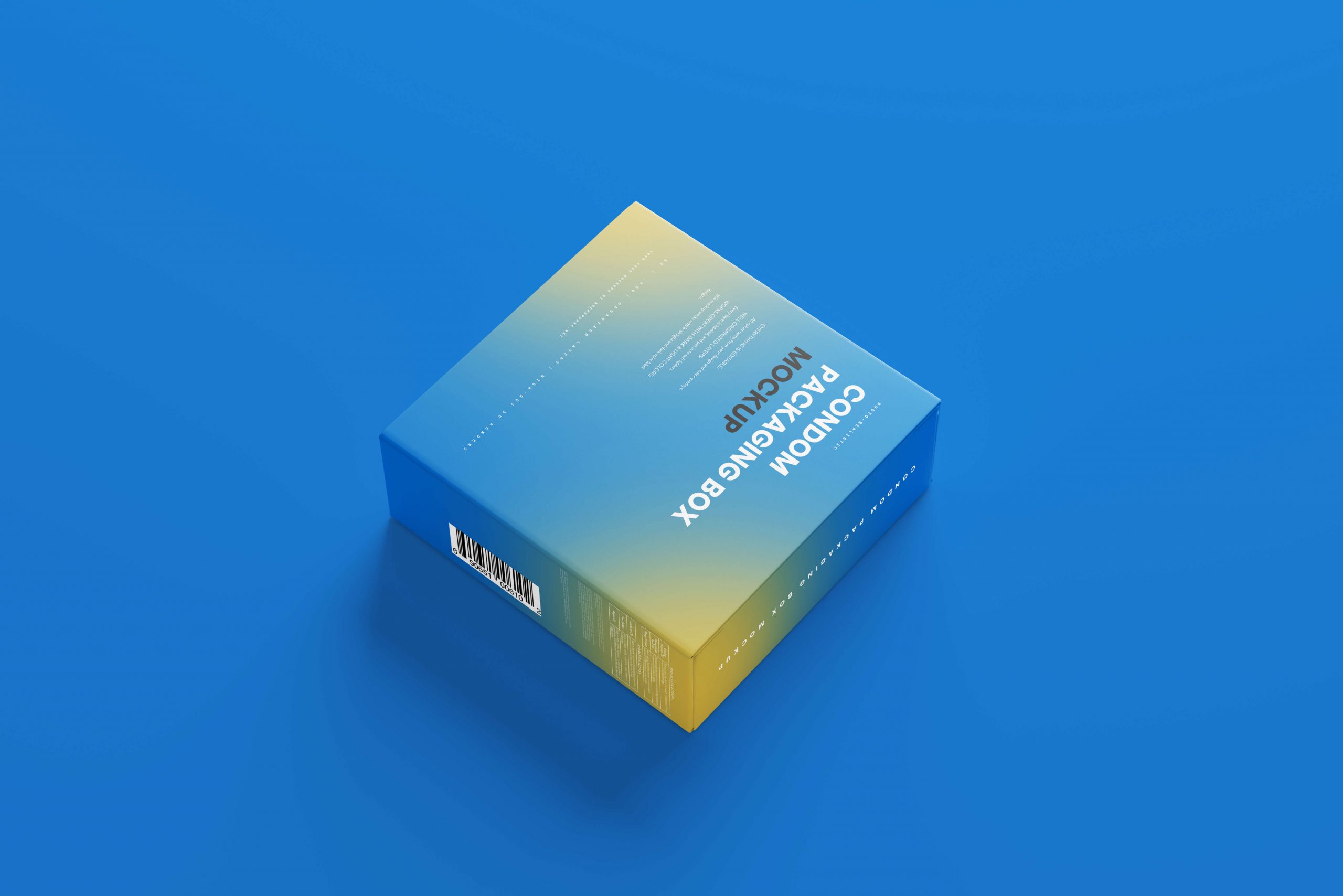10 Free Condom Sachet Packaging Box Mockup PSD Files6