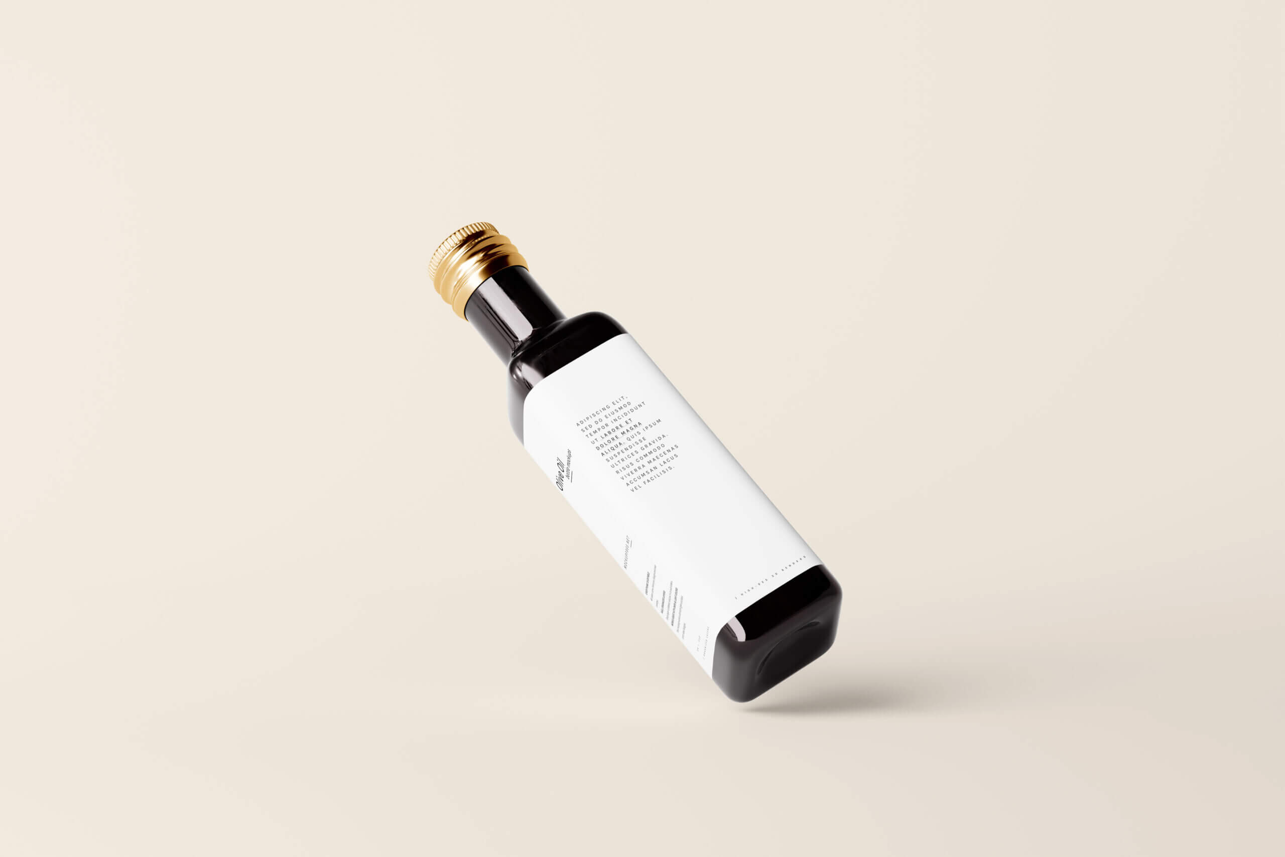 7 Free Black Glass Olive Oil Bottle Mockup PSD Files3