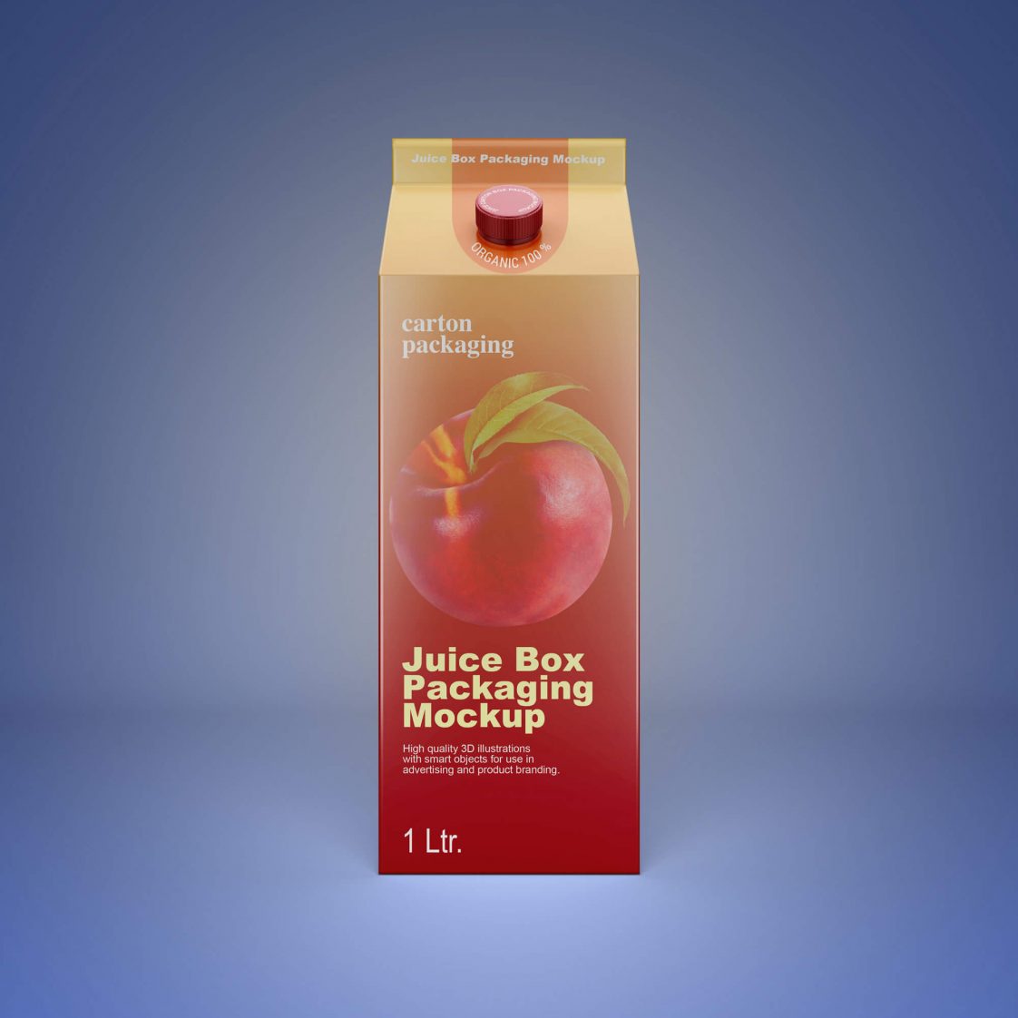 Free Paper Juice Box Mockup Free Package Mockups