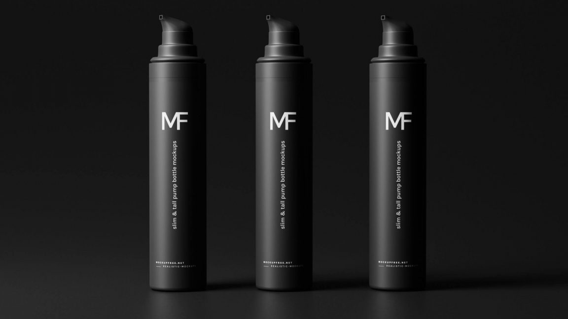 Free Coconut Oil Bottle Mockup Branding Scene Free Package Mockups
