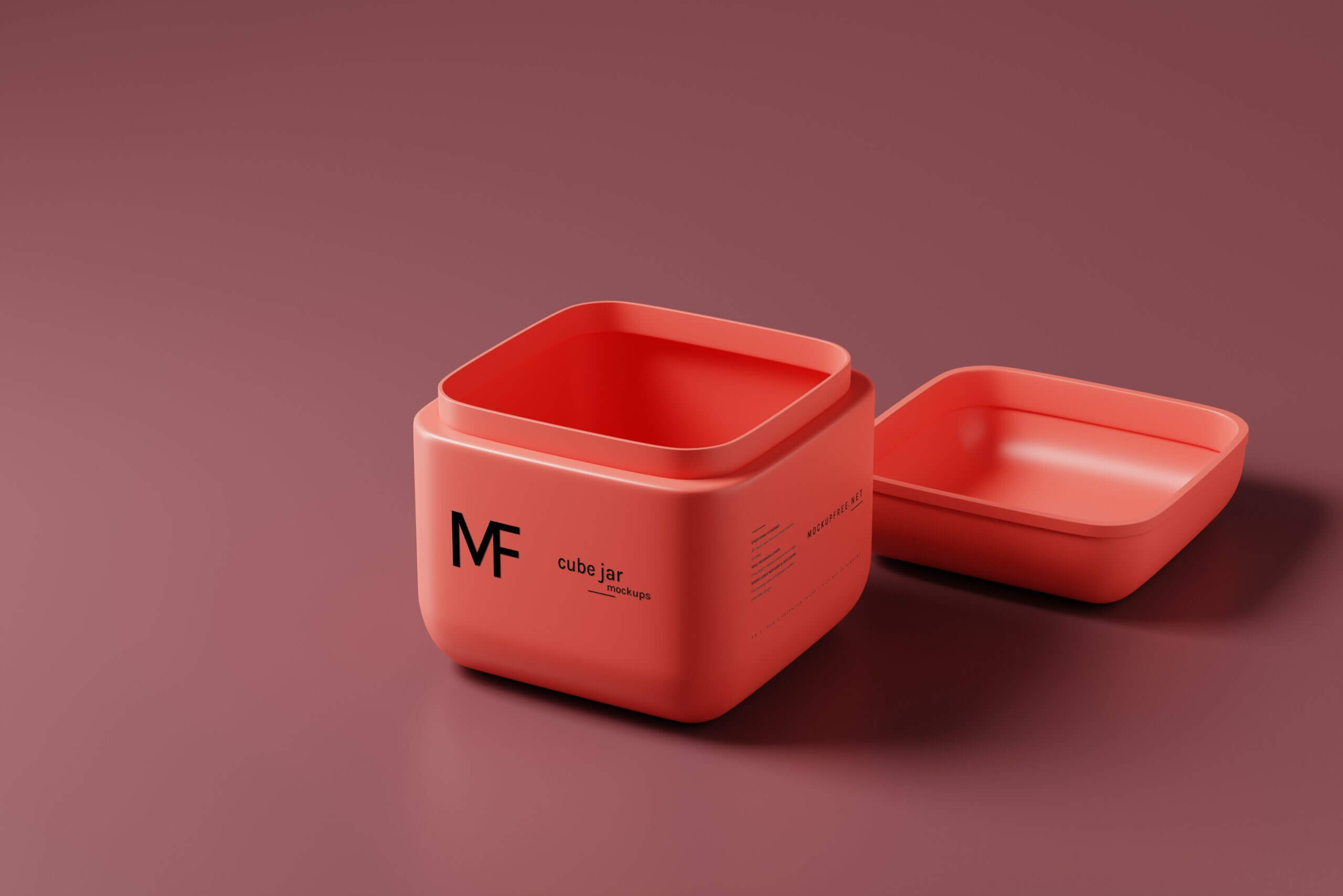 8 Free Cube Cosmetic Jar Mockup PSD Files4