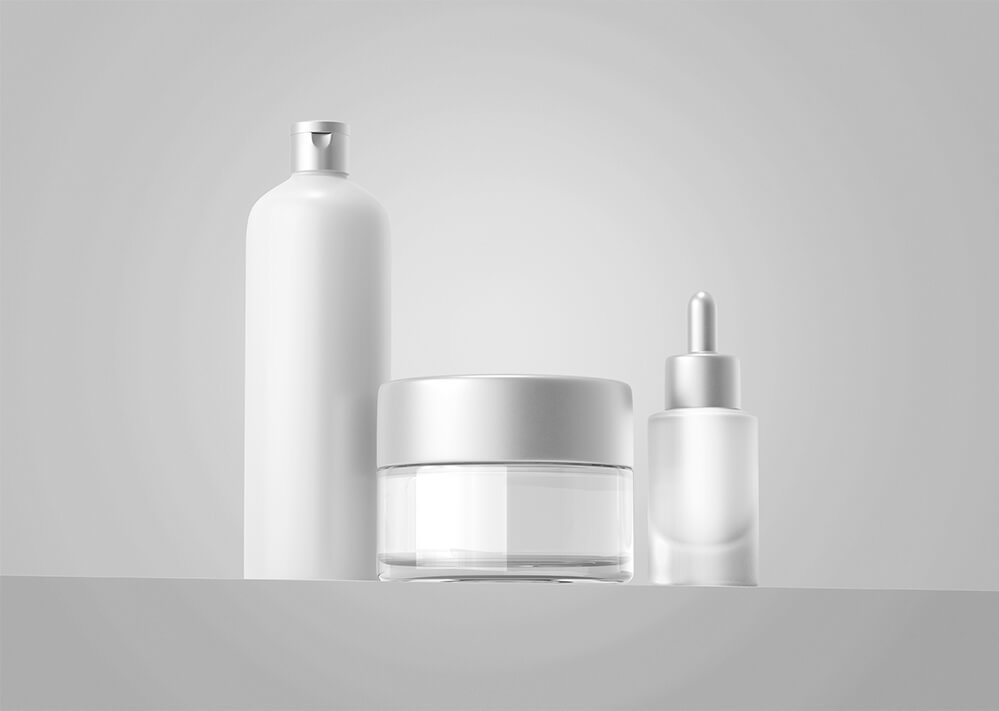 Free Cosmetic Packaging Branding Mockup 2