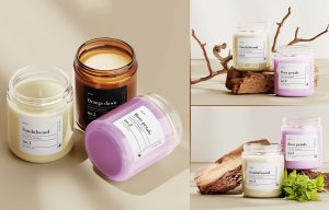 Free Candle Mockup