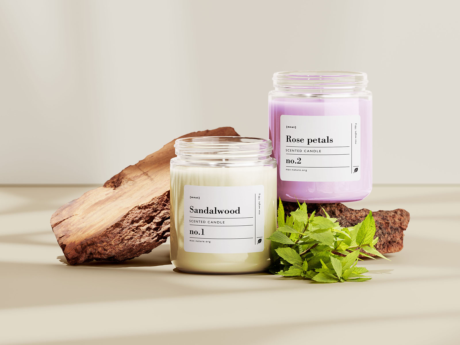 Free Candle Mockup 1