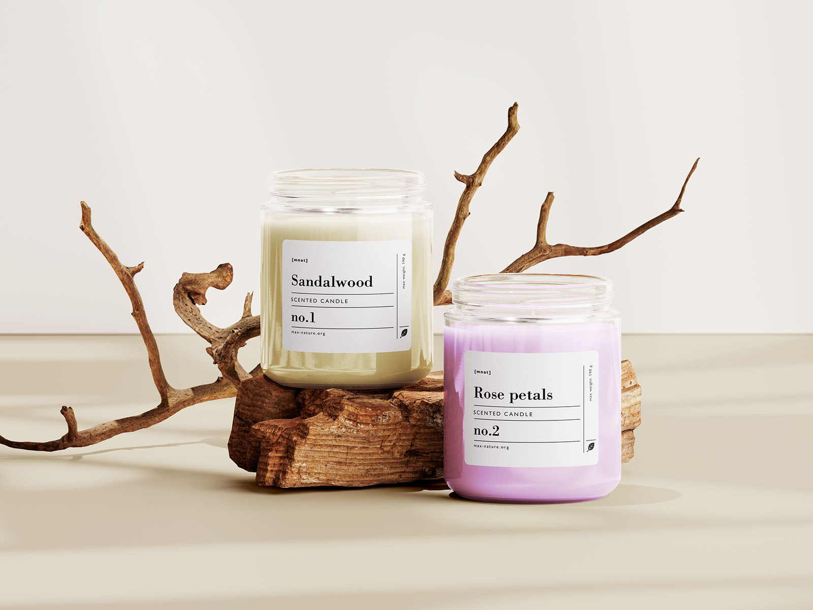 Free Candle Mockup 2