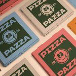 Free Square Pizza Box Mockup PSD