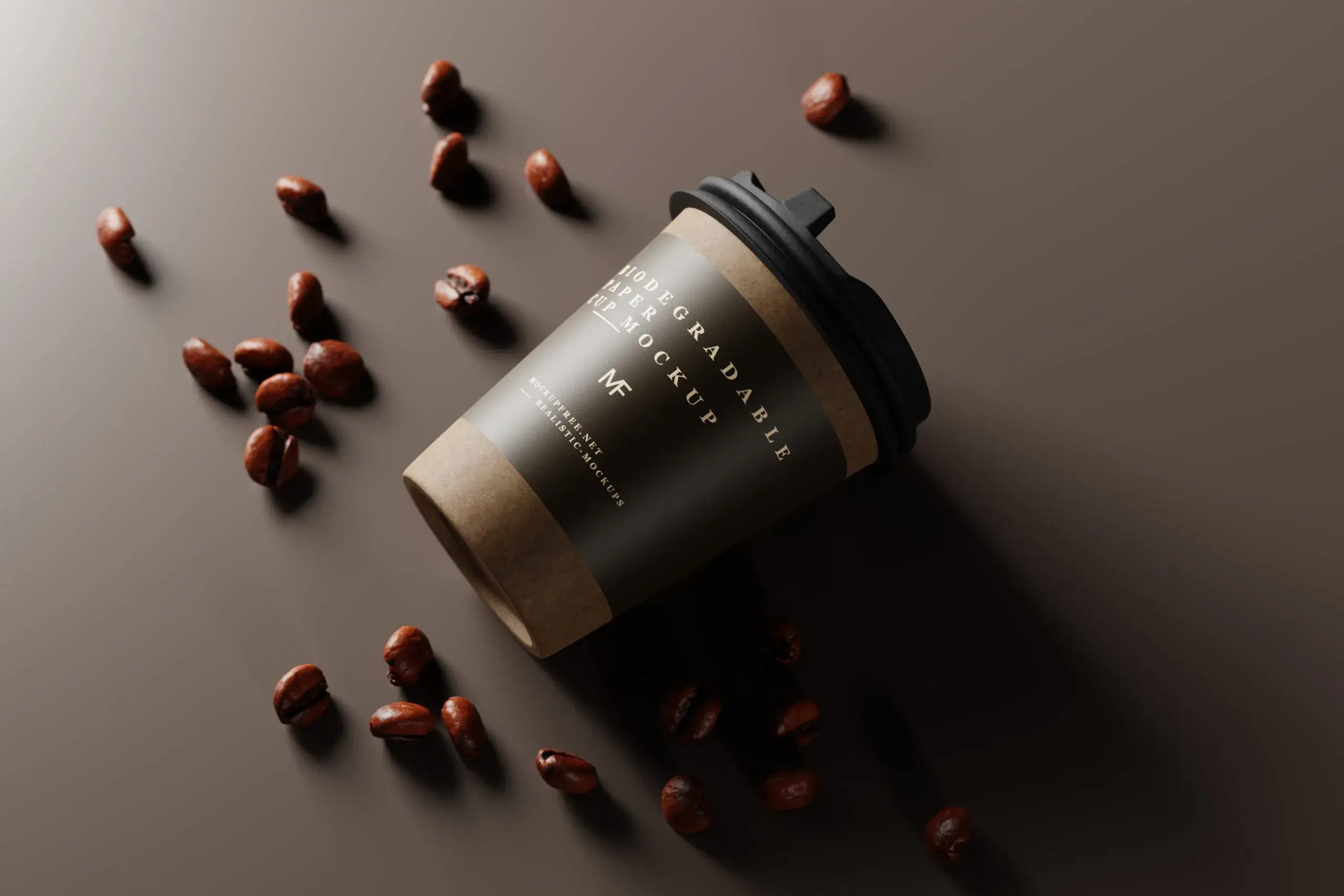 10 Free Eco Friendly Paper Coffee Cup Mockup PSD Files8