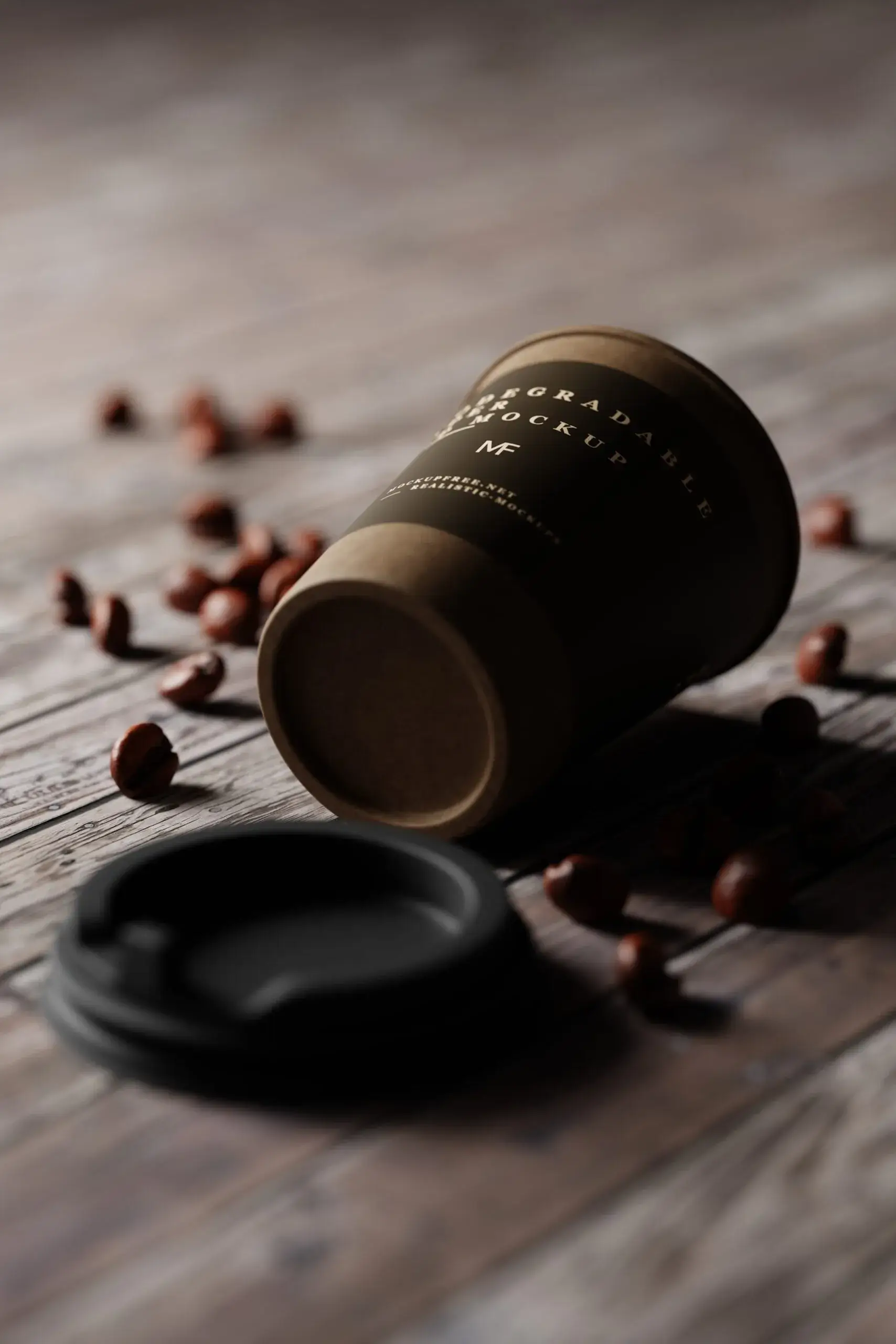 10 Free Eco Friendly Paper Coffee Cup Mockup PSD Files9