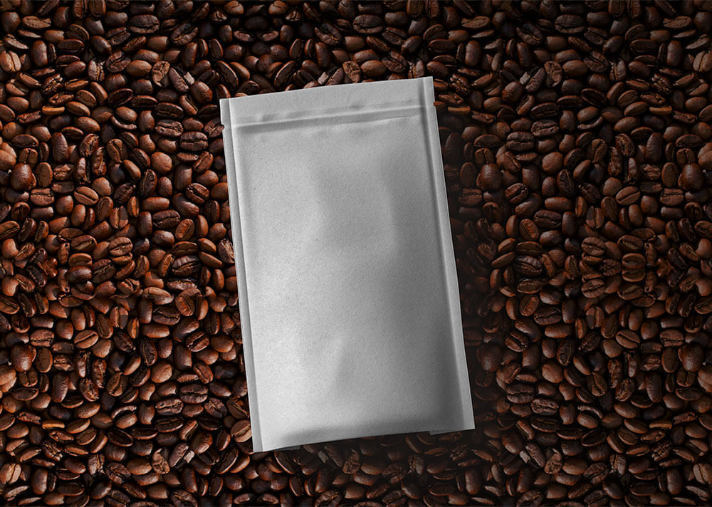 Free Coffee Packaging Paper Bag Mockup2