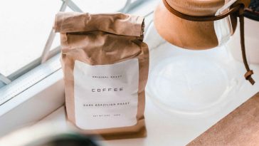 coffee packaging mockup