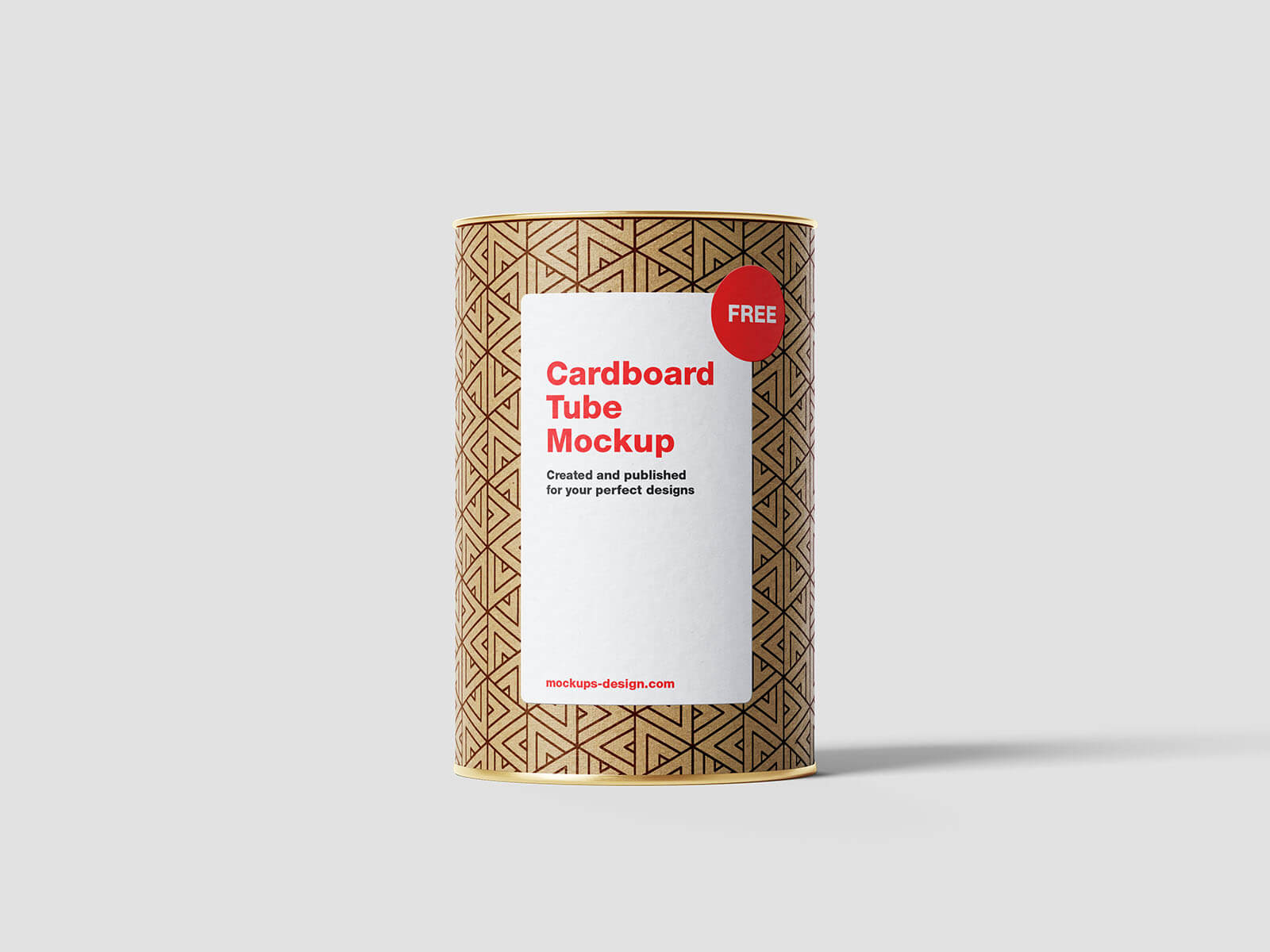 Cardboard Tube Mockup 2