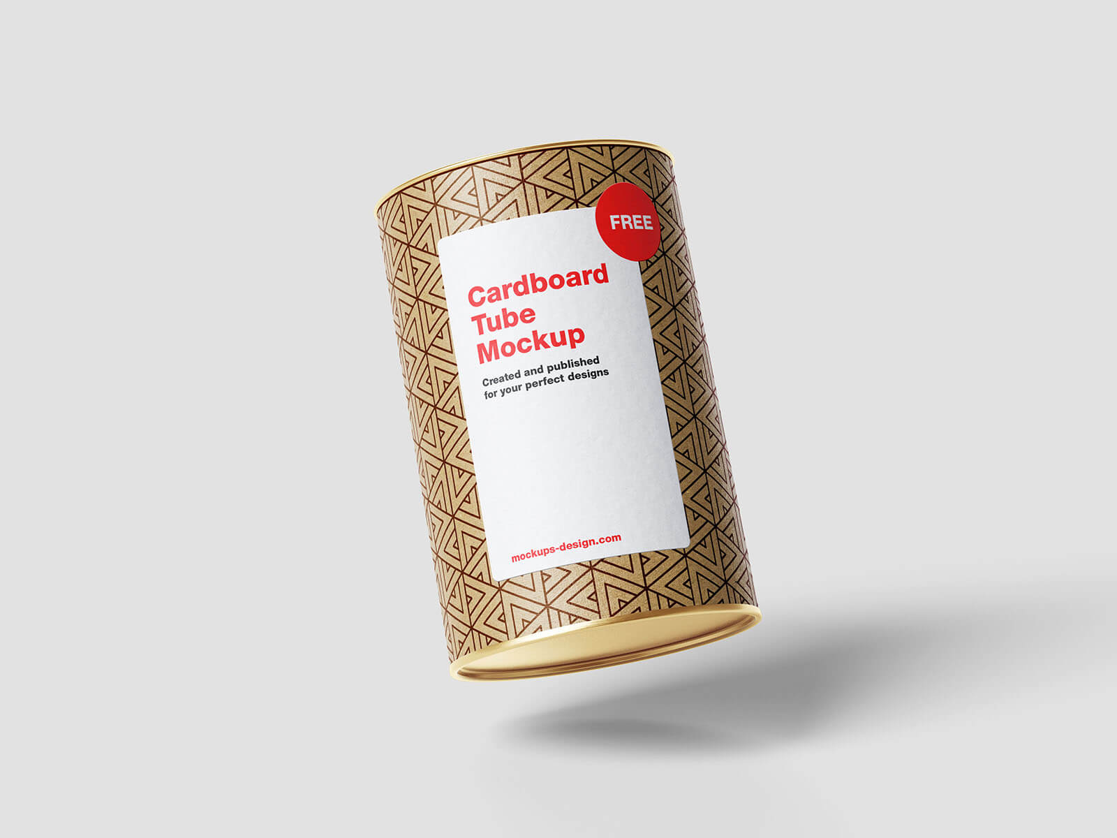 Cardboard Tube Mockup 5