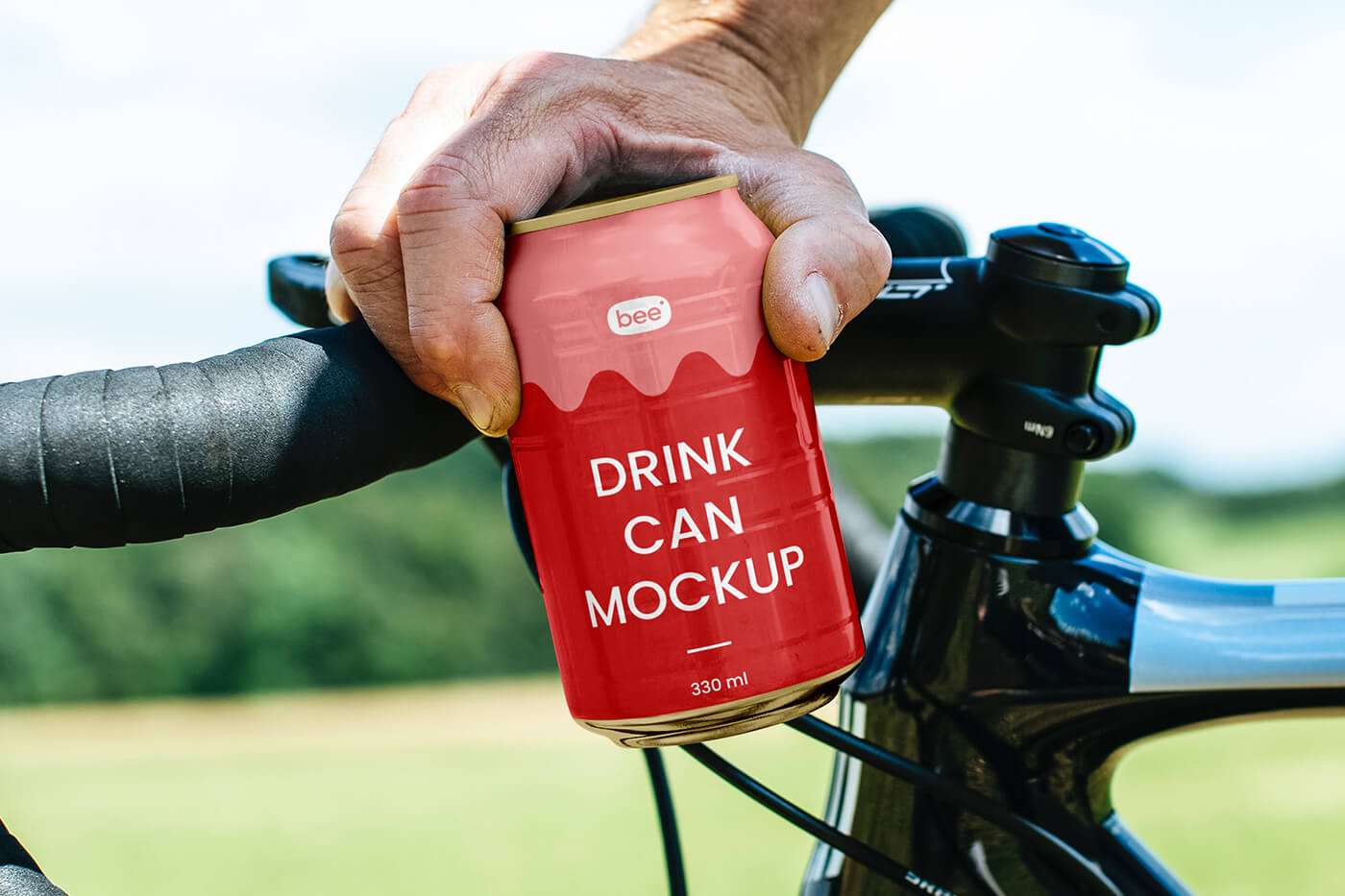 Free Aluminum Can Mockup1