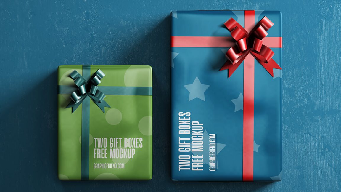 Free Box Mockup for Packaging Package Mockups