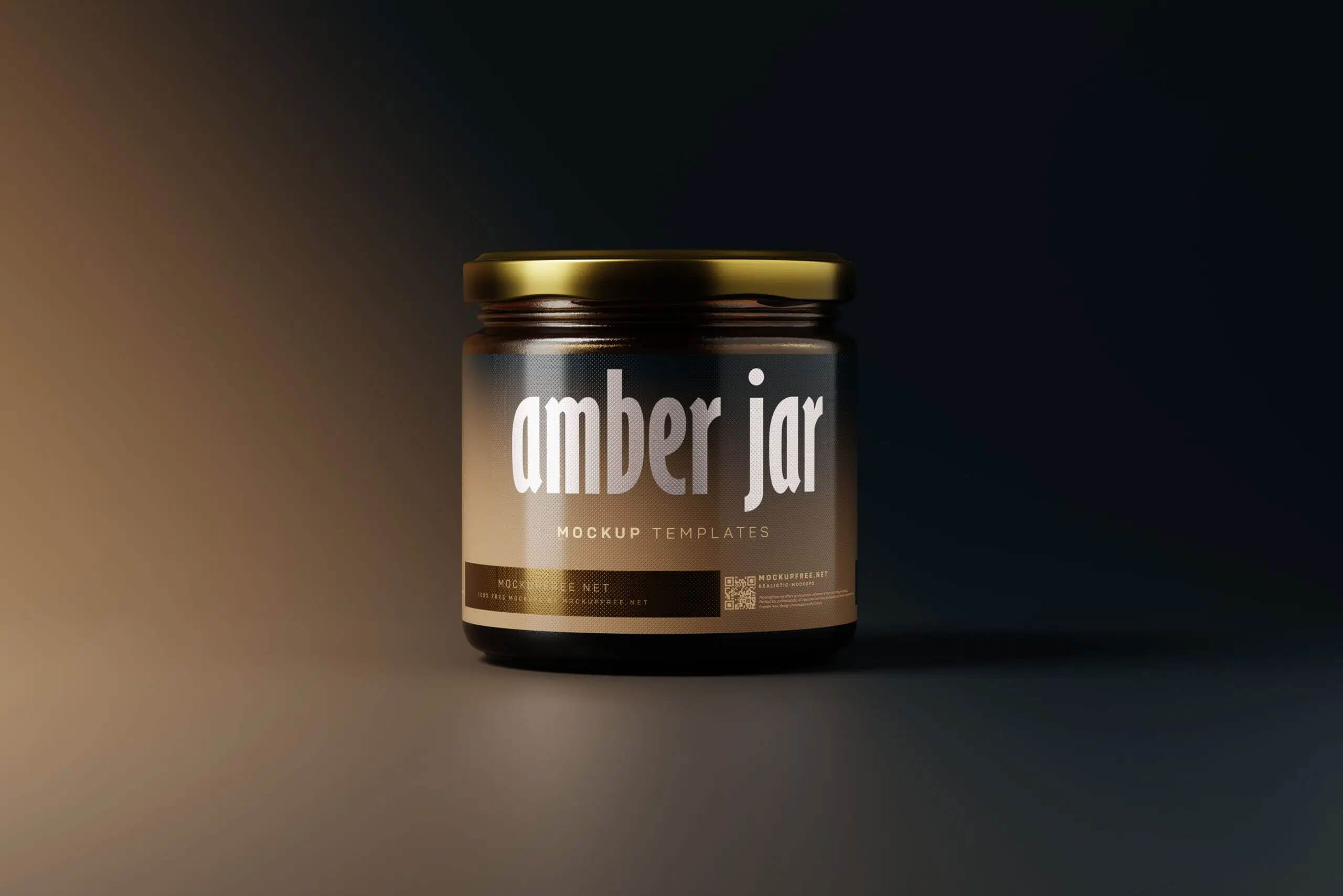 500g or Medium Size Food Jar Mockups1